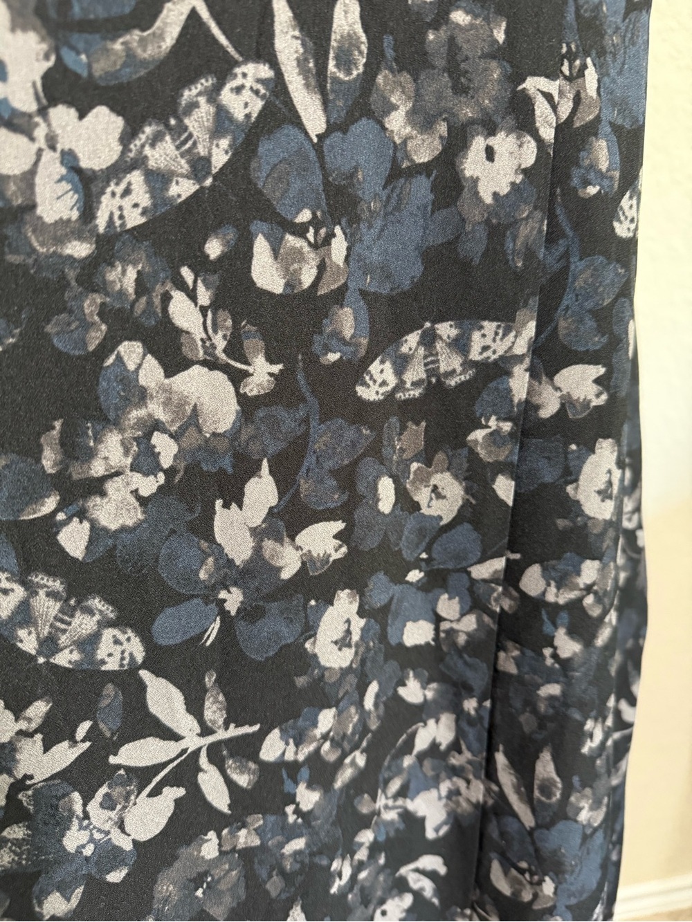 torrid Black and Gray Floral Slip Maxi Dress - Picture 8 of 16